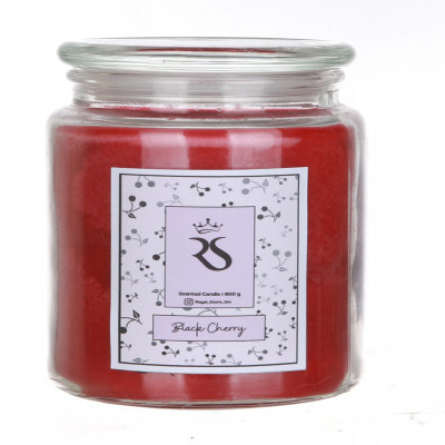 شمعة برائحة الكرز الاسود 600g